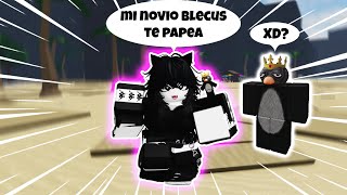 HUMILLO TOXICA que dice ser NOVIA de BLECUS los campos de batalla mas fuertes - Roblox