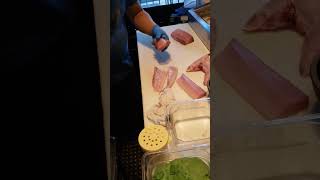 lesson on cutting Hamachi aka Yellowtail from Rabbit 720p