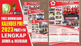 KALENDER PMI TAHUN 2023 PART 14 LENGKAP JAWA DAN HIJRIAH