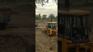 Jcb working video #jcb #jcbraceing #farmequipment #tractor #flood #jcbc #agriculturalmachinery