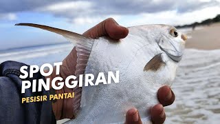 STRIKE‼️ IKAN INI MEMANG ASIK, MANCING DARI PINGGIRAN PANTAI