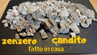 CARAMELLINE di ZENZERO candite UNA VERA DELIZIA