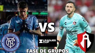 NEW YORK CITY FC VS ATLAS | FASE DE GRUPOS | LEAGUES CUP