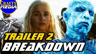 Game of Thrones Season 6 Trailer 2 Breakdown! Predictions!