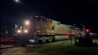 Late Night UP & BNSF Action in Eureka, MO! 6/28-6/30/23