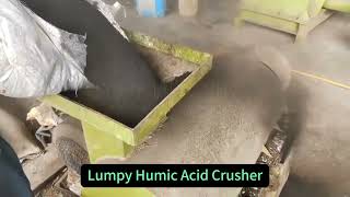 Lumpy Humic Acid Compost Crusher