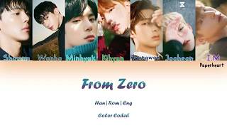 MONSTA X (몬스타엑스) - FROM ZERO Han|Rom|Eng Color Coded Lyrics