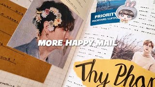 + I received happy mail from my penpal | traveler's notebook journal with me #37