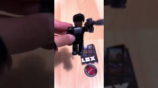 unboxing roblox series 12 toy ft. lil bro #shorts #roblox