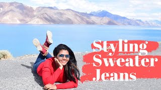 How to style SWEATER, JEANS & Boots 2020