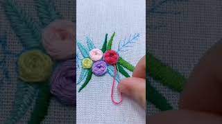 embroidery trick #ytshorts #viral #embroidery