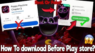 Poppy Playtime Chapter 3 - Android Release Date With New Download Link | Poppy playtime ch 3 Mobile