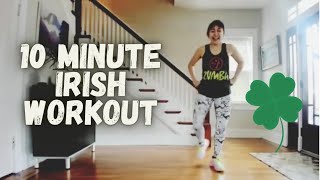 10 Minute Irish Dance Workout | St Paddy's Day Zumba With NikkiFit