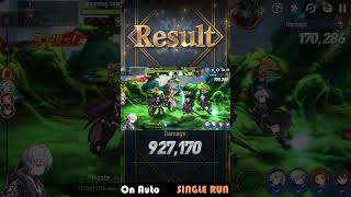 1,100,000 GREEN EXPEDITION Lvl 3 on Auto | Pt 1 #epic7 #epic7seven #auto #oneshot #green #gameplay