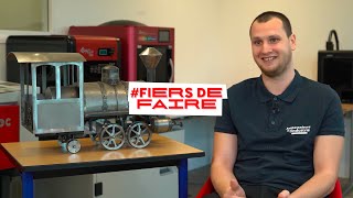 #FiersDeFaire | Portrait d'Antonin, apprenti chaudronnier dans l'industrie (BTS CRCI)