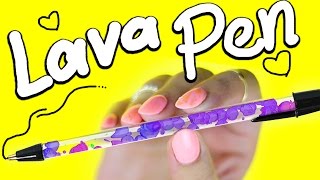 DIY "LAVA LAMP" PEN