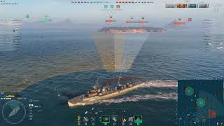 World of Warships: Anshan DD Solo Warrior Patience Is The Key