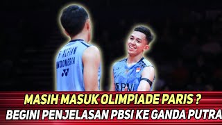 GEGER !!! apakah fajar/rian dan bagas/fikri masih berpotensi di olimpiade paris??