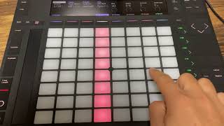 How to select a track on Push2