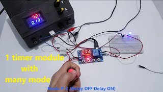 how to set up digital timer DK-C-03 || this timer module has many mode you can explore