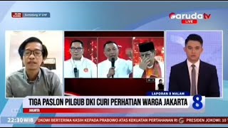 Yusak Farchan - Garuda TV "Debat Perdana Pilgub Jakarta Kurang Greget"