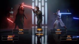 ( headshots all day ) star wars battlefront 2 Han Solo gameplay