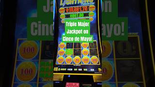 TRIPLE MAJOR JACKPOT on Cinco de Mayo!  ♥️ Chica Bonita!