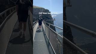 Cliff Walk Grindelwald Switzerland#🇨🇭#subscribe #travel #trending