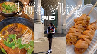 S4 E5 london vlog | side quest, flat iron, chinatown, heart cookies, feya - ft shein