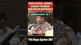 Yg pintar,cerdas,sangat toleran,kok malah dimusuhi? #kotbah #religion #bambang #buyasyakur #esrasoru