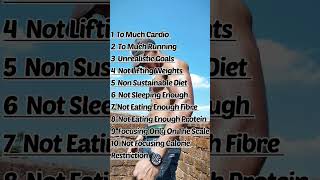 10 Worst FAT LOSS Mistakes ❌👎😓#shortsyoutube