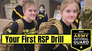 First RSP Drill: The training before going to Basic Training for Army National Guard Soldiers