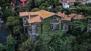 Exploring an ABANDONED Mansion on an Island in Turkey | Everything was left inside