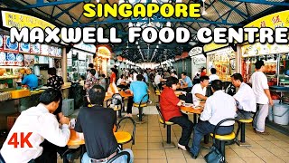 Singapore's Food Heaven Tour | Maxwell Food Centre & Little Korean Town