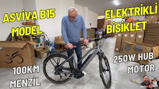 Asviva B15 250w Elektrikli Şehir Bisikleti - Özellikleri