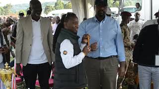 GEN MUHOOZI KEINERUGA IN KABALE FOR A THANKSGIVING FOR REOPENING OF UGANDA'S BORDERS WITH RWANDA.