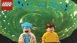 Lego Rick and Morty  minifigure showcase