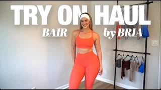 ATHLEISURE TRY ON HAUL | Bair By Bria | MARISSA DUBOIS