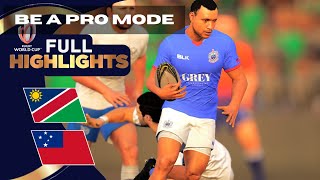 HIGHLIGHTS I Namibia v Samoa RUGBY WORLD CUP 2023 I Game 29 - Rugby Challenge 4