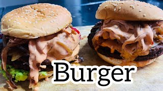 burger hawaiana y burger perrona