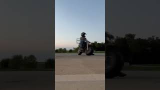 Popping wheelies