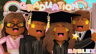 Our Daughter's High School GRADUATION Ceremony! *SO PROUD* Roblox Bloxburg Roleplay