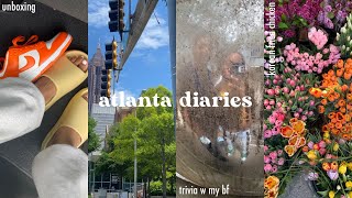 atlanta diaries | korean fried chicken, chats ab veganism, unboxings!