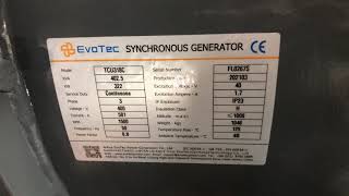 400KVA/320KW DEUTZ genset