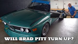 Brad Pitt helps me a F1 fabricator with the BMW CSL Batmobile a £500,000 race car