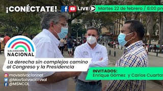 Entrevista con Enrique Gómez candidato MOVIMIENTO SALVACIÓN NACIONAL DE COLOMBIA