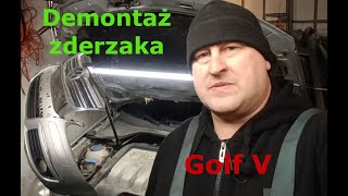 Jak szybko ściągnąć zderzak Golf 5