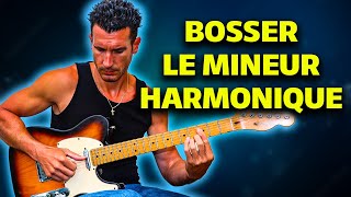 Mineur Harmonique: Pas Besoin d'apprendre de nOuvelles Positions #guitarvlog 236