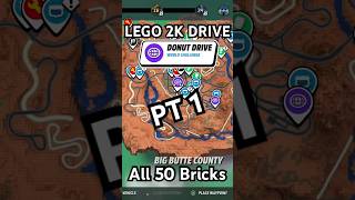 LEGO 2K Drive | ALL 50 Rainbow Bricks (PT 1) [HD 1080p GUIDE]