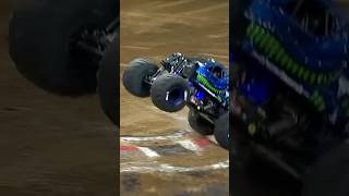 Blue Jumping In Monster Jam 🙌 #viral #thar #scorpio #viral #monsterjam #shorts